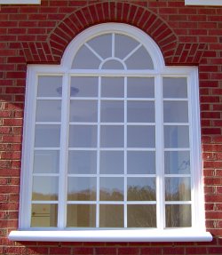 Legacy Palladian Window with bullnose sill.