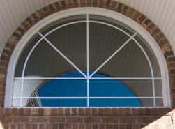 Legacy Round Top Window with RT3.1 grid pattern.